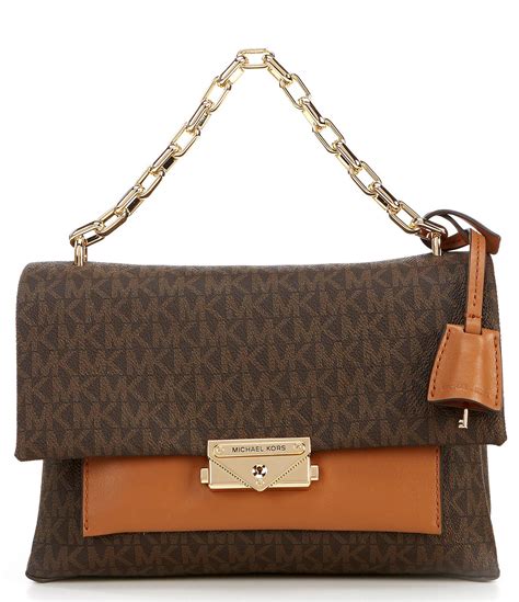 michael kors small brown purse.